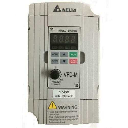inversor delta vfd l manual