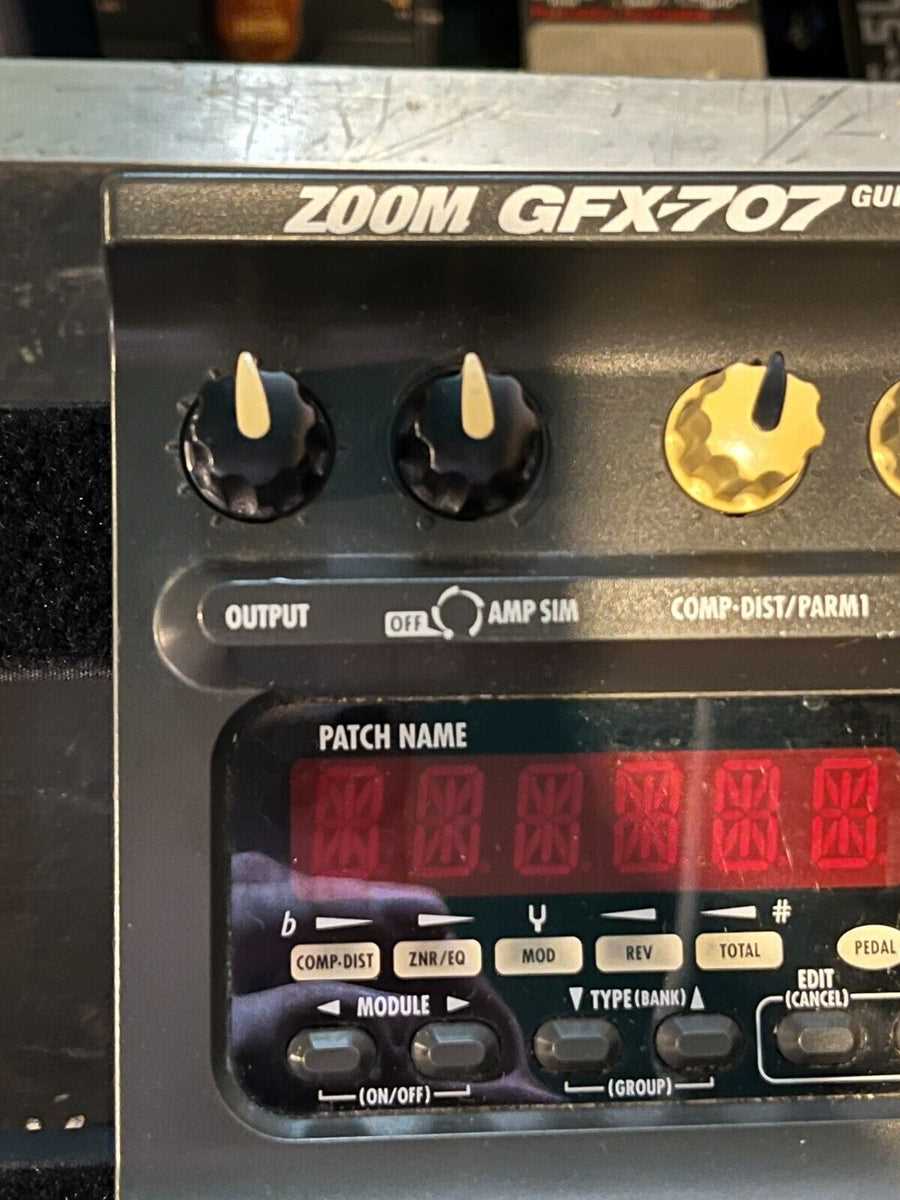 zoom gfx 707 manual